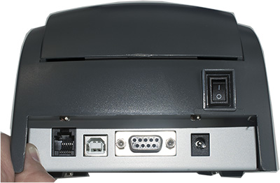 Порты на Viki Print 57Ф Порты на Viki Print 57Ф: ДЯ, USB, COM и порт питания