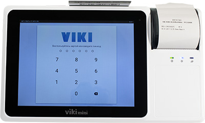 Ввод пин кода в Viki Mini