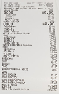 X-отчет X-отчет