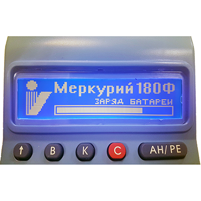 Дисплей Меркурий 180Ф, смена яркости доступна Дисплей Меркурий 180Ф